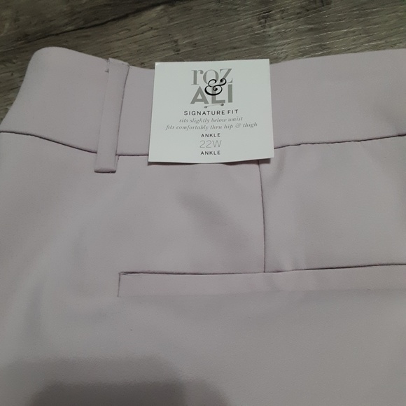Roz & Ali NWT! "Signature Fit" Pant - Picture 6 of 8